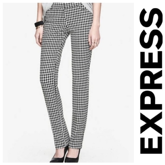Express Columnist Mid Rise Straight Leg Women's Pants - Size 0 (EUC) - Picture 2 of 6